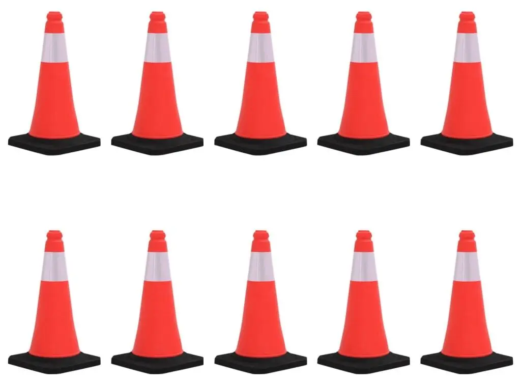 Набор дорожных конусов VidaXL 150942 (Red/White)