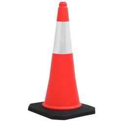 Set conuri pentru trafic VidaXL 150944 (Red/White) Thumb