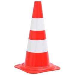 Set conuri pentru trafic VidaXL 150945 (Red/White) Thumb