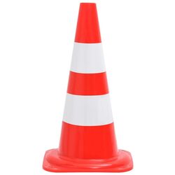 Set conuri pentru trafic VidaXL 150945 (Red/White) Thumb