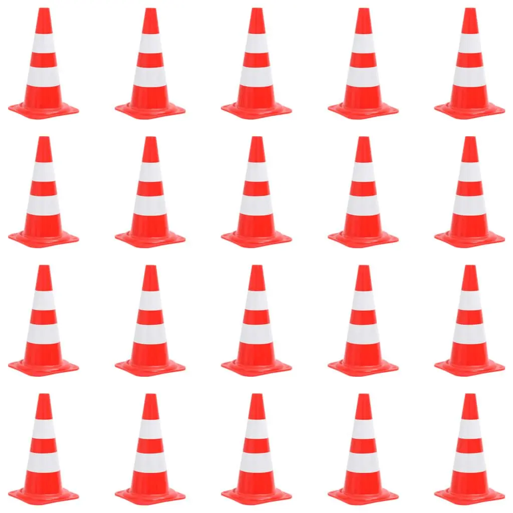 Набор дорожных конусов VidaXL 150947 (Red/White)