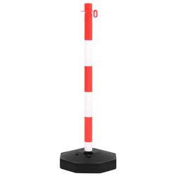 Набор дорожных столбиков с цепью VidaXL 150954 (Red/White) Thumb