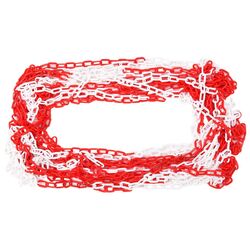 Набор дорожных столбиков с цепью VidaXL 150954 (Red/White) Thumb