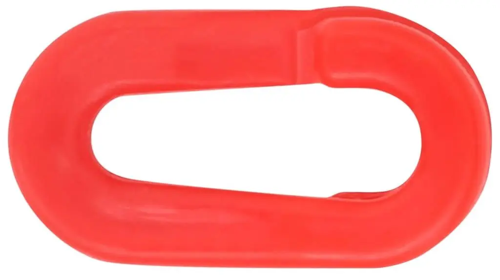 Набор дорожных столбиков с цепью VidaXL 150954 (Red/White)