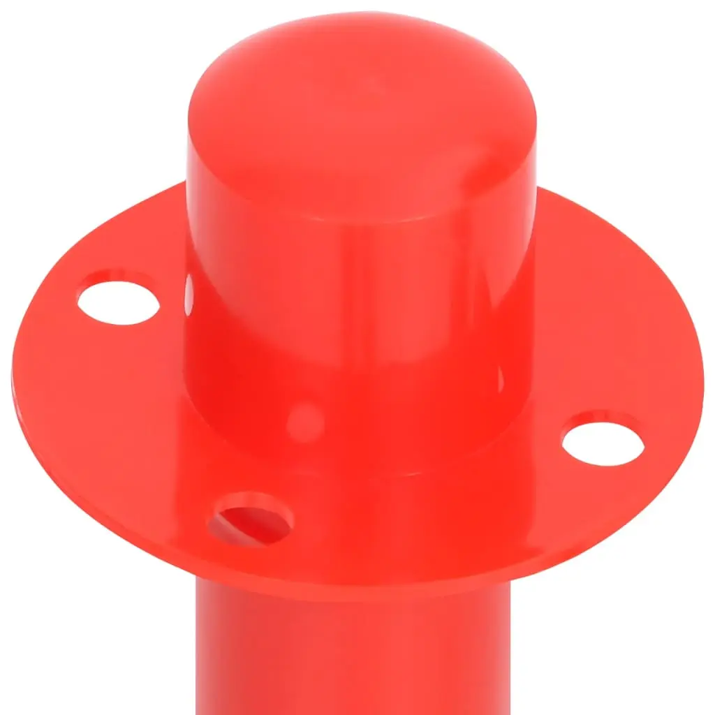 Набор дорожных столбиков с цепью VidaXL 150955 (Red/White)