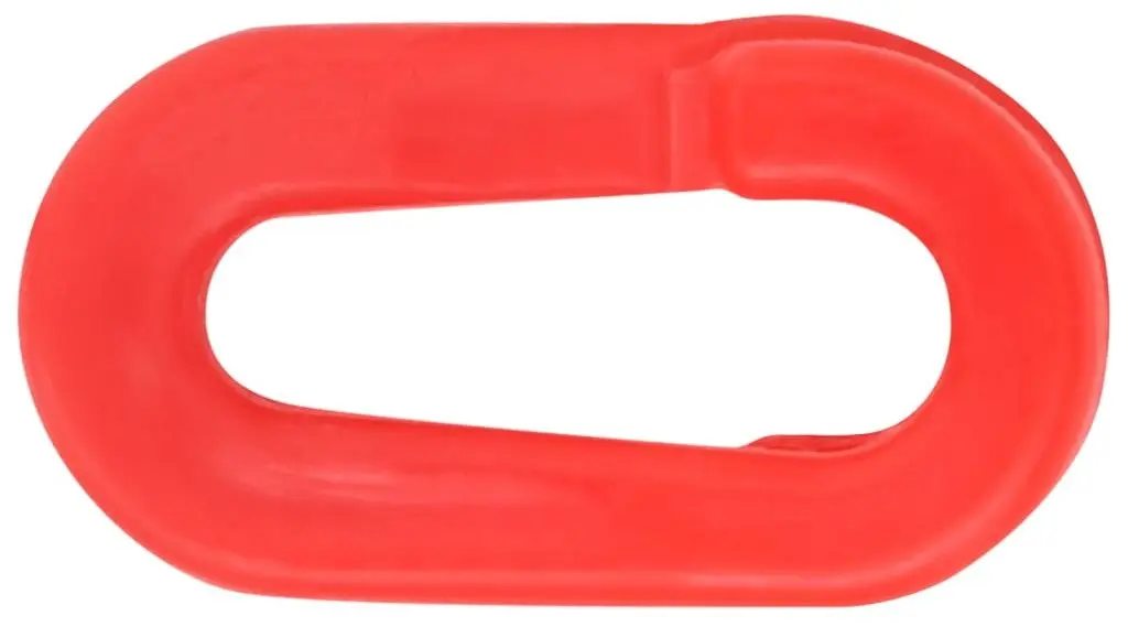 Набор дорожных столбиков с цепью VidaXL 150955 (Red/White)