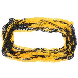 Set stalpi pentru trafic cu lant VidaXL 150956 (Yellow/Black) Thumb