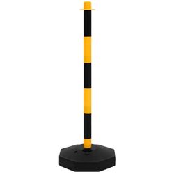 Набор дорожных столбиков с цепью VidaXL 150957 (Yellow/Black) Thumb