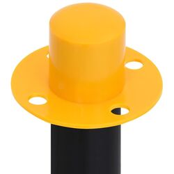 Набор дорожных столбиков с цепью VidaXL 150957 (Yellow/Black) Thumb