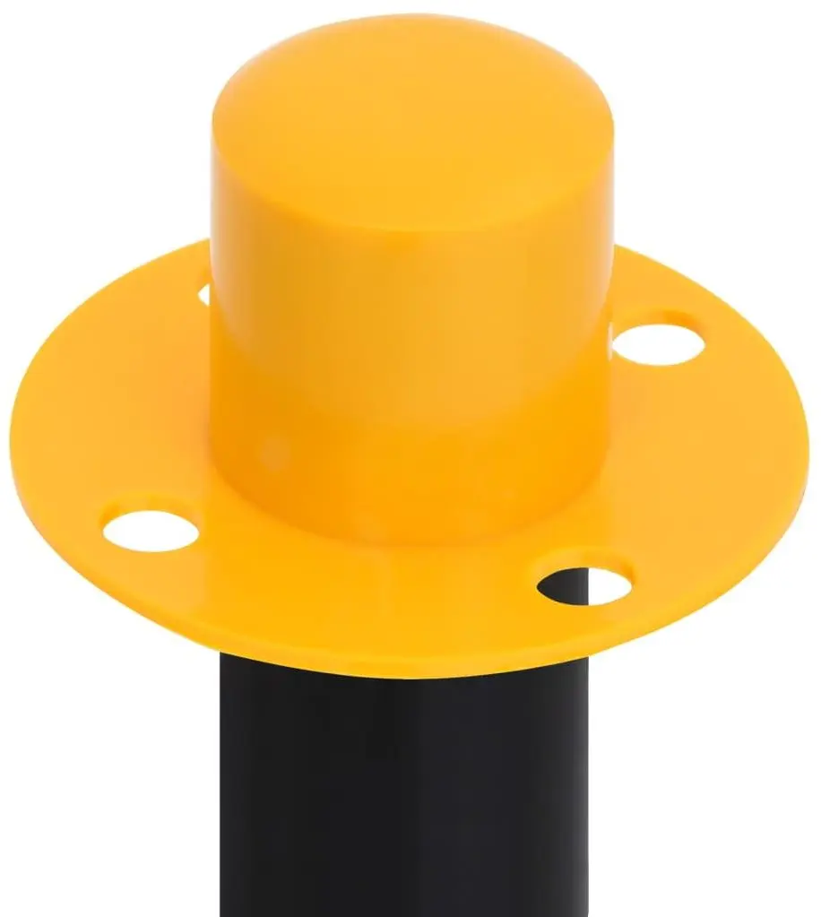Набор дорожных столбиков с цепью VidaXL 150957 (Yellow/Black)