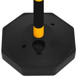 Набор дорожных столбиков с цепью VidaXL 150957 (Yellow/Black) Thumb