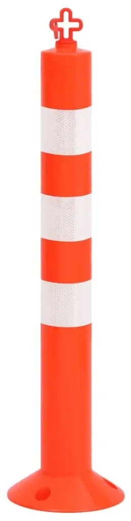 Набор дорожных столбиков с цепью VidaXL 150964 (Red/White)