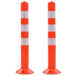 Набор дорожных столбиков VidaXL 142828 (Red/White)