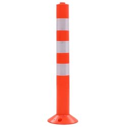 Set stalpi pentru trafic VidaXL 142829 (Red/White) Thumb