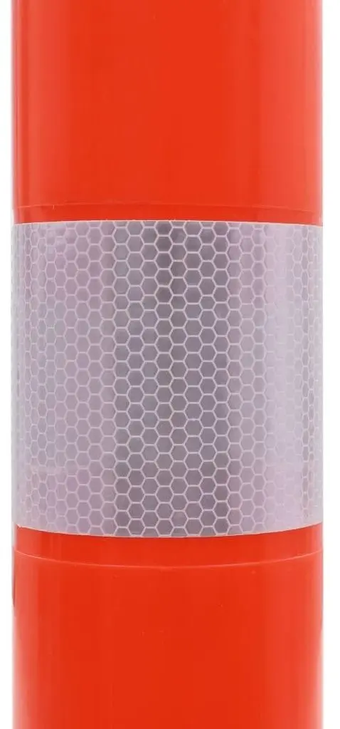 Set stalpi pentru trafic VidaXL 142829 (Red/White)