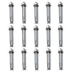 Set stalpi pentru trafic VidaXL 142829 (Red/White) Thumb