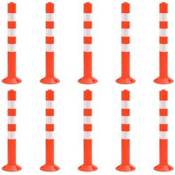 Набор дорожных столбиков VidaXL 150961 (Red/Silver)