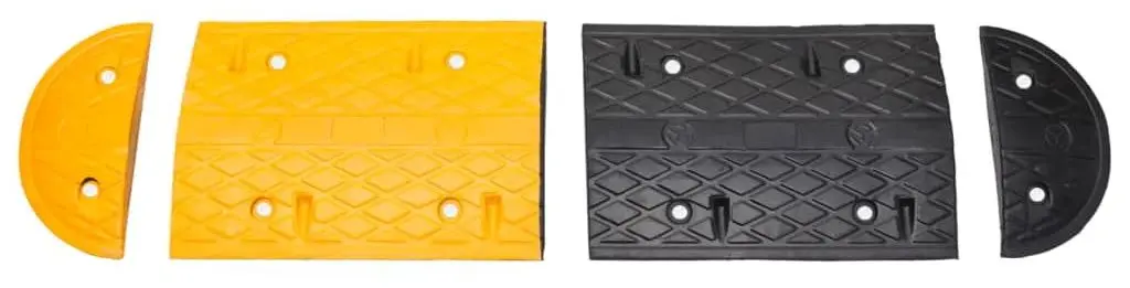 Ограничитель скорости VidaXL 153105 (Yellow/Black)