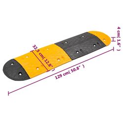 Ограничитель скорости VidaXL 153105 (Yellow/Black) Thumb