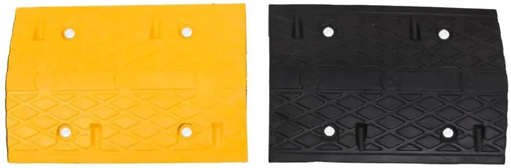 Prag limitator de viteza VidaXL 3157042 (Yellow/Black)