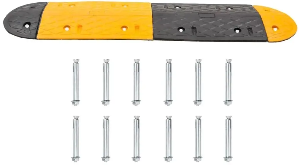 Ограничитель скорости VidaXL 3157046 (Yellow/Black)