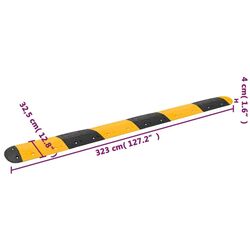 Ограничитель скорости VidaXL 3157047 (Yellow/Black) Thumb