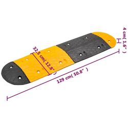 Ограничитель скорости VidaXL 3157047 (Yellow/Black) Thumb