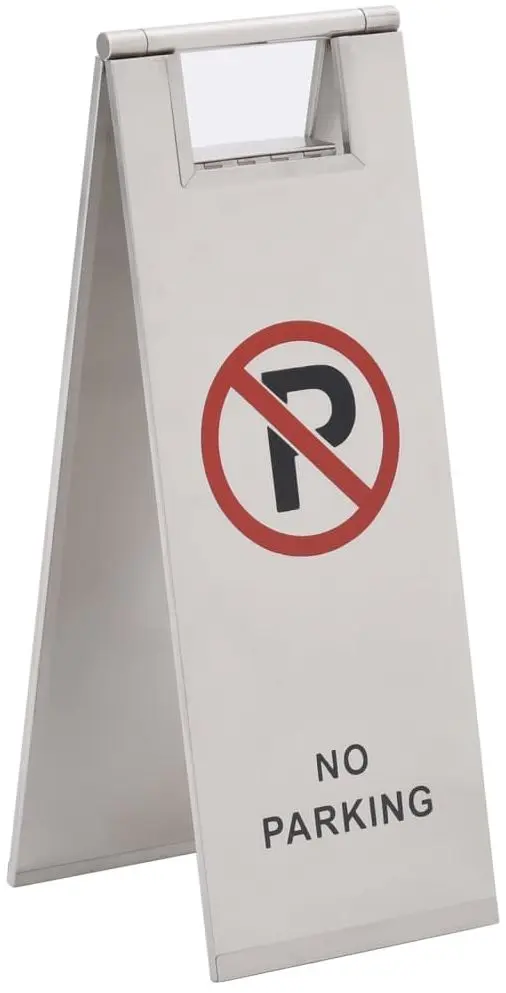 Знак парковки VidaXL 149574 (Silver)