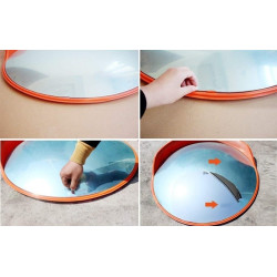 Дорожное зеркало Wadfow WCMR2345 (Orange) Thumb