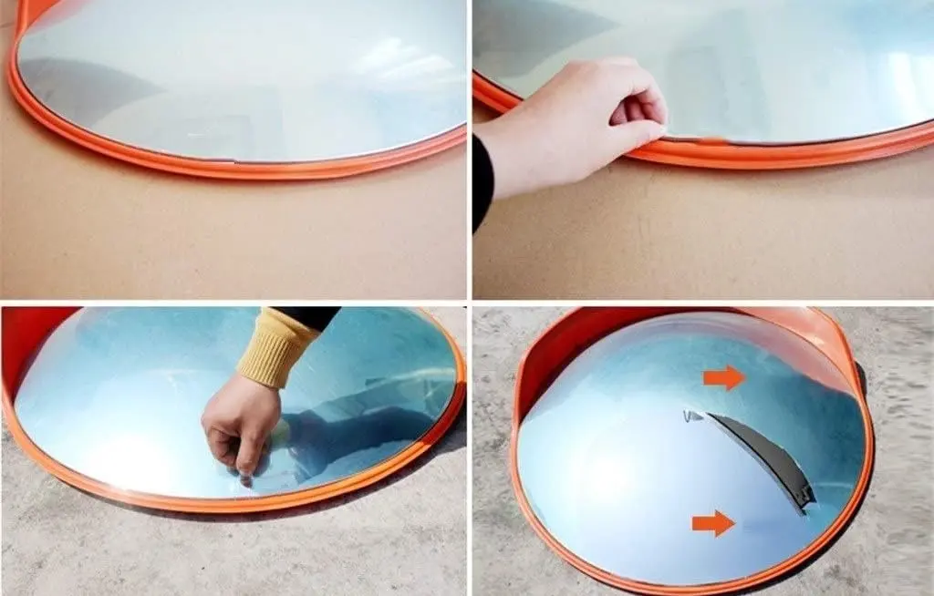 Дорожное зеркало Wadfow WCMR2345 (Orange)