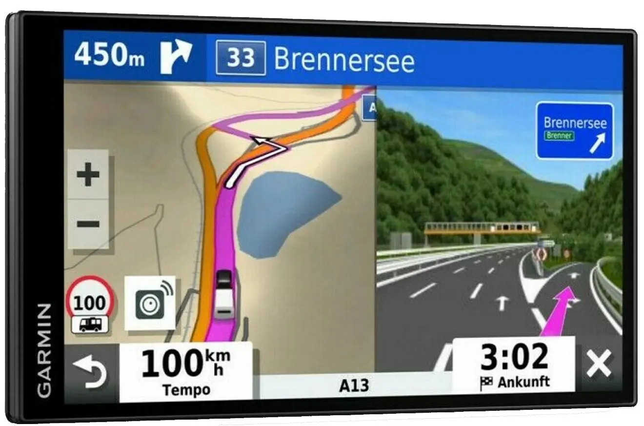 GPS Navigator Garmin Camper 780 EU MT-D with BC40 (Black) - 4