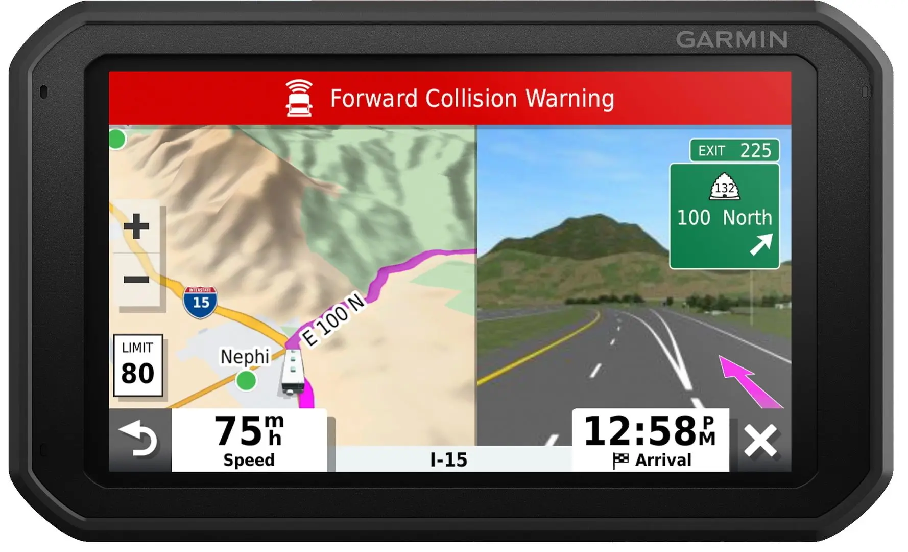 GPS Navigator Garmin Camper 785&Traffic (Black) - 2