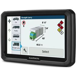 GPS Navigator Garmin Dezl 580 LMT-D (Black) Thumb