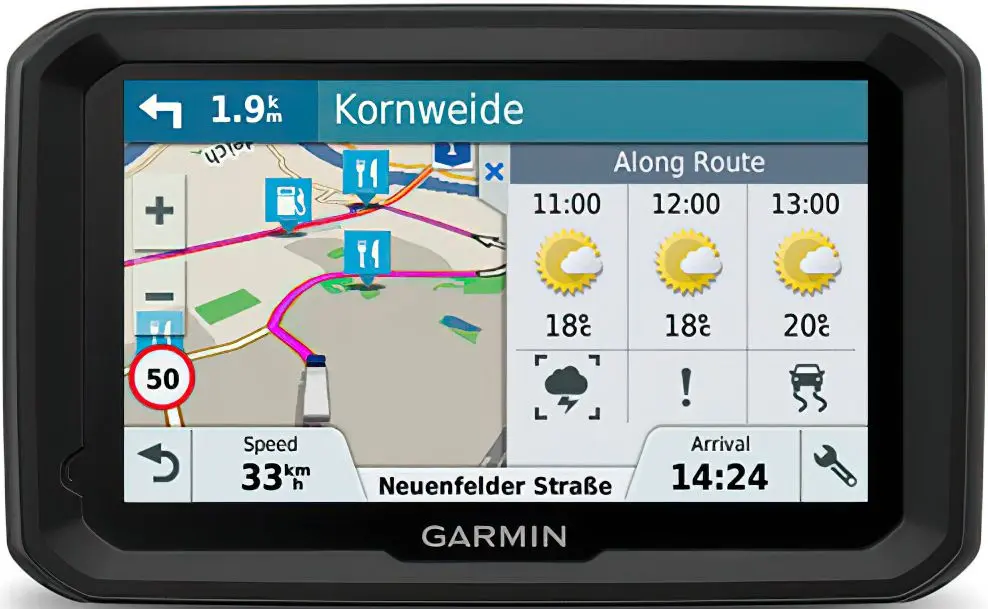GPS Navigator Garmin Dezl 580 LMT-D (Black) - 4