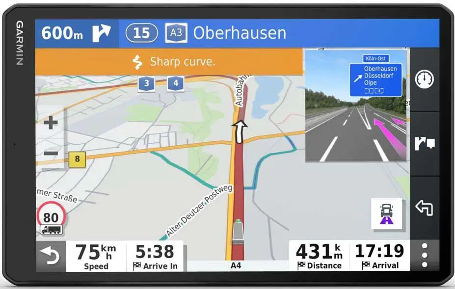 GPS navigator Garmin Dezl LGV1000 MT-D (Black) - 2