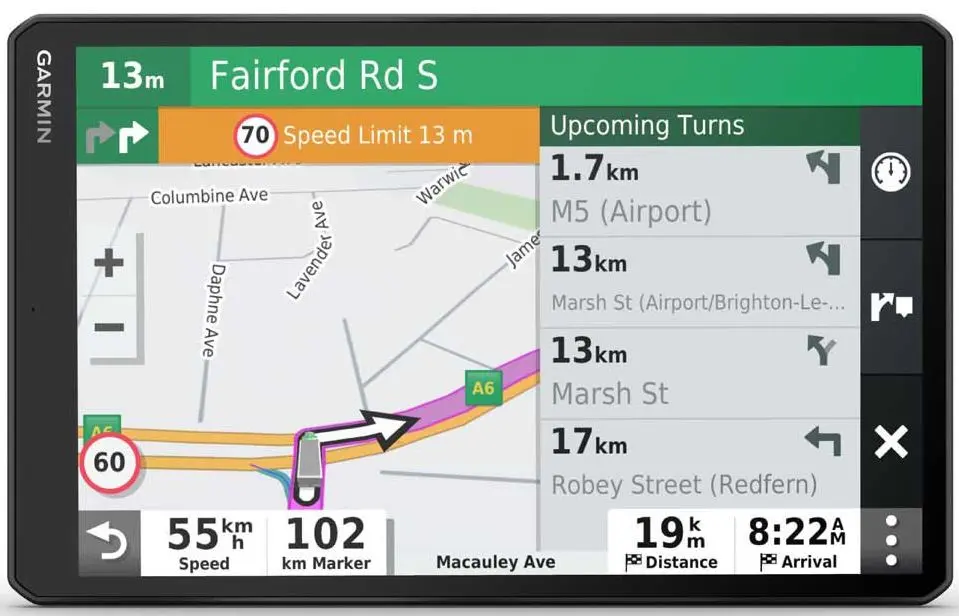 GPS navigator Garmin Dezl LGV1000 MT-D (Black)