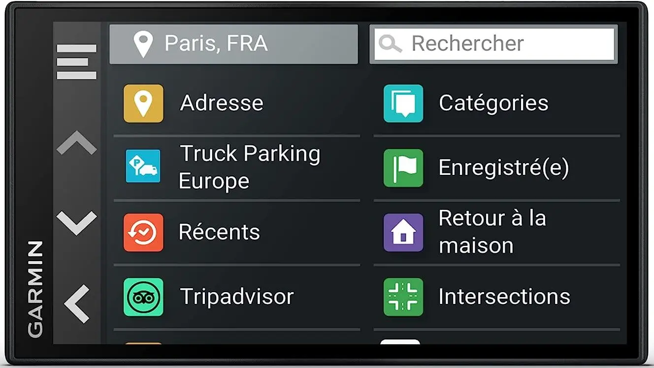 GPS Navigator Garmin dezl LGV610 (Black) - 3