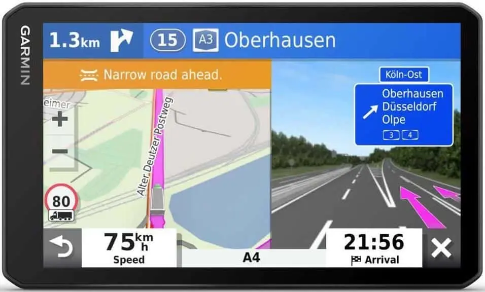 GPS navigator Garmin Dezl LGV700 MT-D (Black) - 3