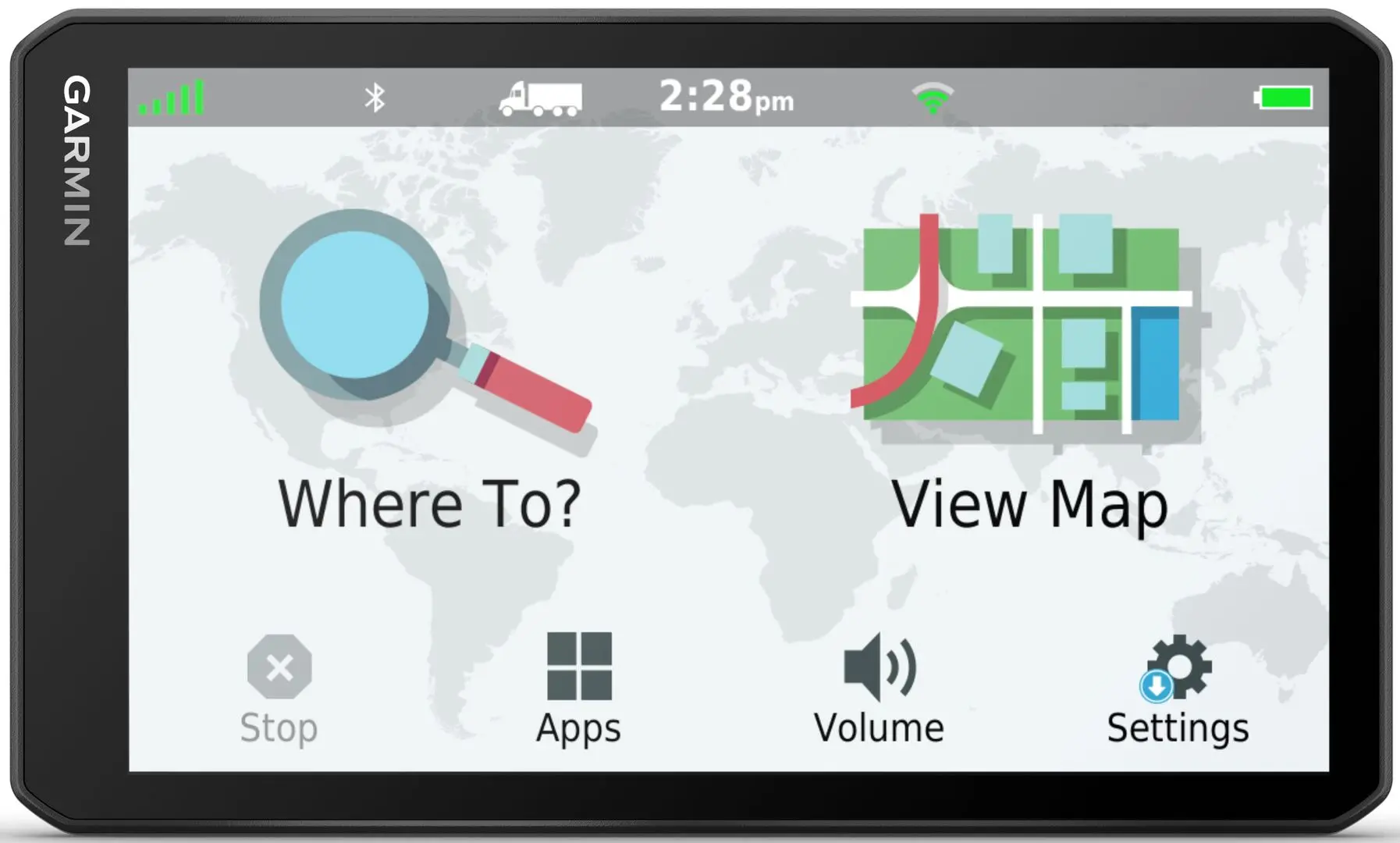 GPS navigator Garmin Dezl LGV700 MT-S (Black)
