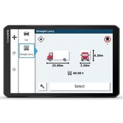 GPS navigator Garmin Dezl LGV800 MT-D (Black) Thumb