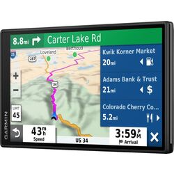 GPS Navigator Garmin DriveSmart 55&Digital Traffic EU (Black) Thumb