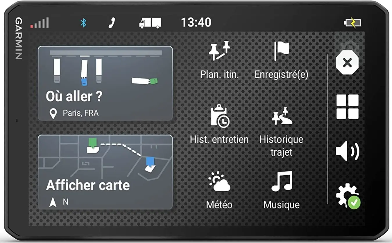 GPS Навигатор Garmin LGV810 (Black) - 2