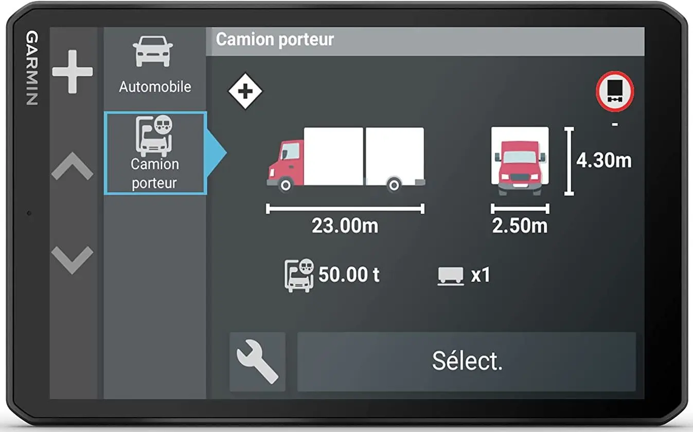 GPS Навигатор Garmin LGV810 (Black)