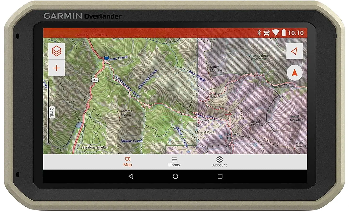 GPS-Навигатор Garmin Overlander (Black/Tan)