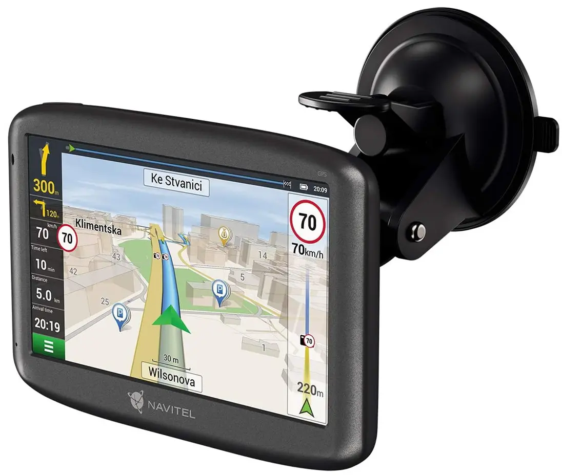 GPS Navigator Navitel E505 Magnetic (Black) - 2