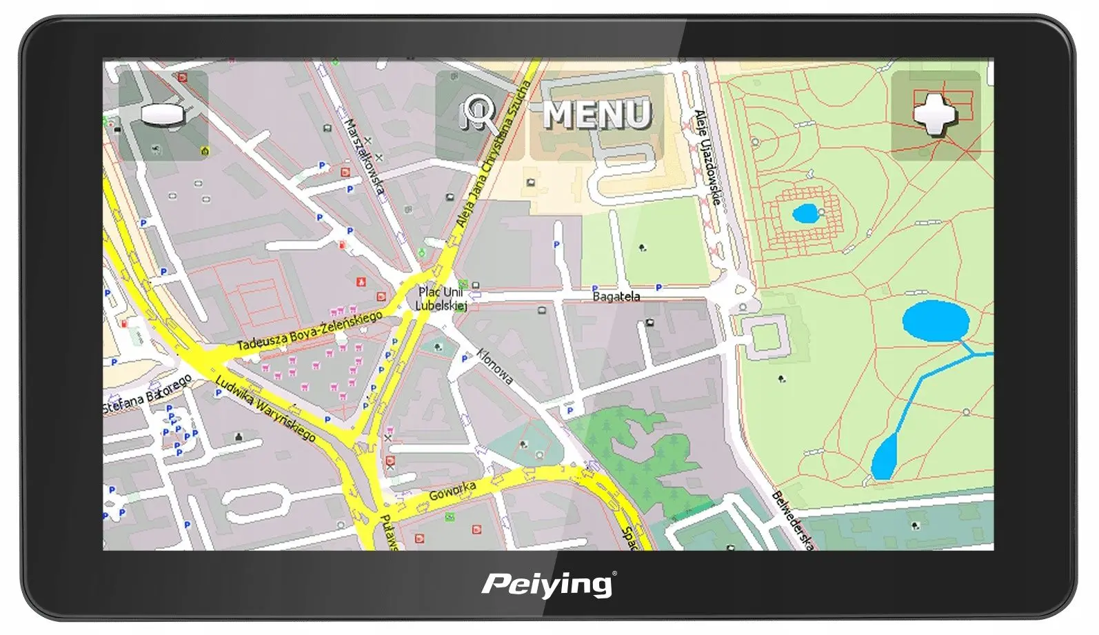 GPS-навигатор Peying Alien PY-GPS7014 (Black)