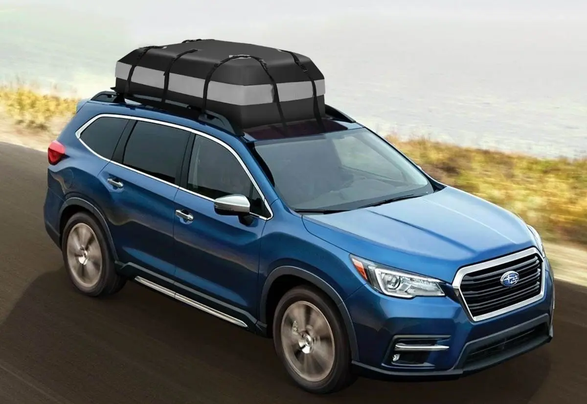 Cutie portbagaj auto Costway AT6117HS (Black/Grey)