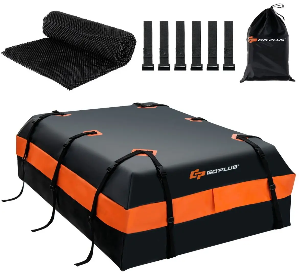 Cutie portbagaj auto Costway BG51853OR (Black/Orange)