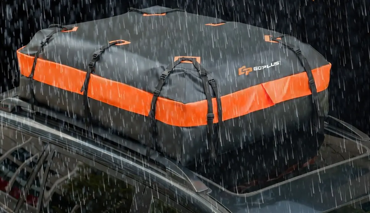 Cutie portbagaj auto Costway BG51853OR (Black/Orange)