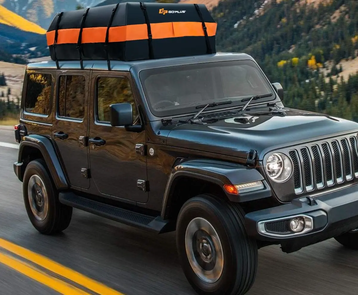 Cutie portbagaj auto Costway BG51853OR (Black/Orange)